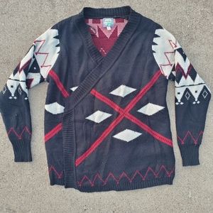Stem & Vine Vintage Cardigan Sweater sz Medium